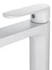 Смеситель для раковины Wonzon & Woghand WW-H1034-MW высокий, белый матовый фото 4