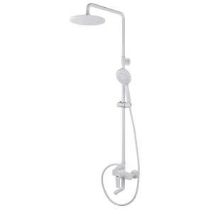 Душевая стойка D&K Bayern.Furth DA1523708B18 белая матовая