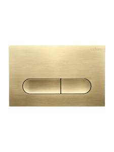 Кнопка смыва Cezares Liner LINER-BTN-BORO брашированное золото