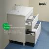 Тумба с раковиной Iddis Zodiac X ZDX70WFi95K напольная, 70 см, белый фото 3