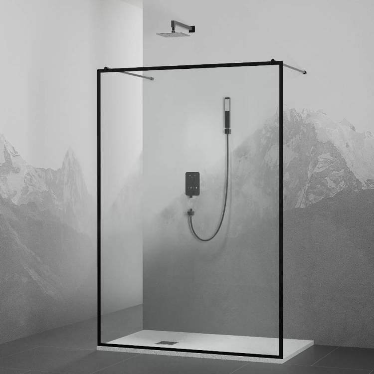 Душевая перегородка RGW Walk In WA-017B 35101710-84 черный