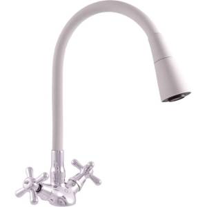 Смеситель для кухни Rav Slezak Morava Retro MK120.5/13S серый хром
