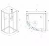 Душевая кабина RGW Andaman AN-208 80x80 см, без крыши фото 9
