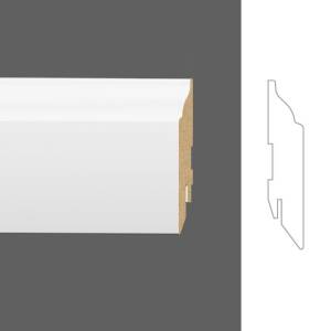 Плинтус Classen Pure Rex Белый 222397 2400x16x80