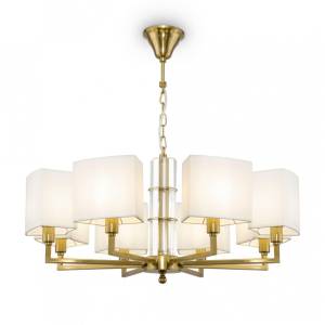 Подвесная люстра Maytoni Metropolitan H015PL-08G Золото