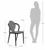 Набор из 2 стульев Bradex Home Spoon FR 0195P горчичный фото 6