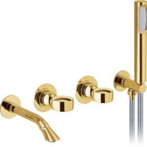 Душевой комплект Webert Opera OA860312010 золотой, с внутренней частью