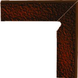 Плинтус Paradyz Cloud Brown Duro Cokol Ciety правый (B+A) 30x8.1
