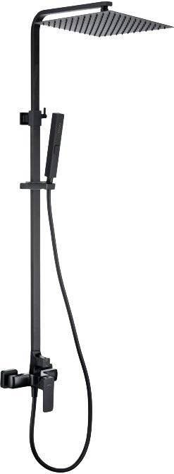 Душевая стойка Allen Brau Infinity 5.21012-31 черный матовый