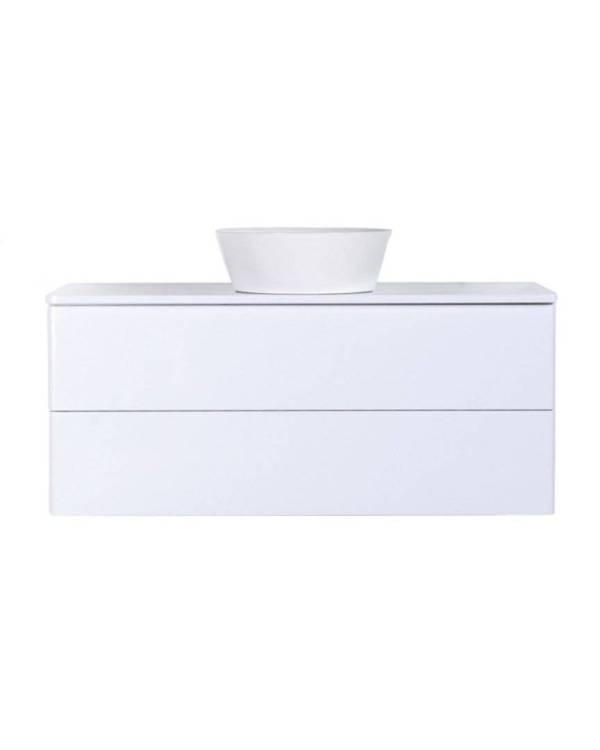 Тумба с раковиной Orange Otto Ot-100TuMDF+B08-360W подвесная