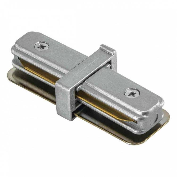 Коннектор прямой Lightstar Barra Gray 502109