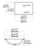 Раковина Agger ASB01530 белый глянец фото 6