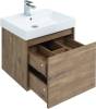 Мебель для ванной Aquanet Nova Lite 60 дуб рустикальный, 1 ящик фото 6