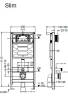 Инсталляция для унитаза AltroBagno Beni aggiuntivi PCC 601AQ+005BQ с кнопкой смыва Хром фото 2