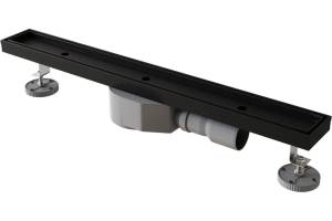Душевой лоток RGW SDR-08B 21210812-014 черный, под плитку, 120 см