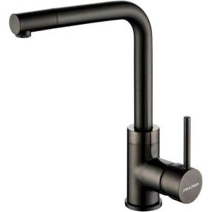 Смеситель для кухни Paulmark Honner Ho212018-GM вороненая сталь