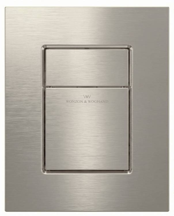 Кнопка смыва Wonzon & Woghand WW-IB256-BN брашированный никель