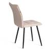 Стул Tetchair Bari LT 24800 бежевый, черный, велюр фото 3