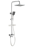 Душевая стойка ESKO Istanbul ST1425IT со смесителем, хром