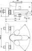 Смеситель для ванны с душем Ideal Standard Vito B0412AA фото 5