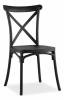 Стул Stool Group Кроссбэк Y030 black пластиковый, черный