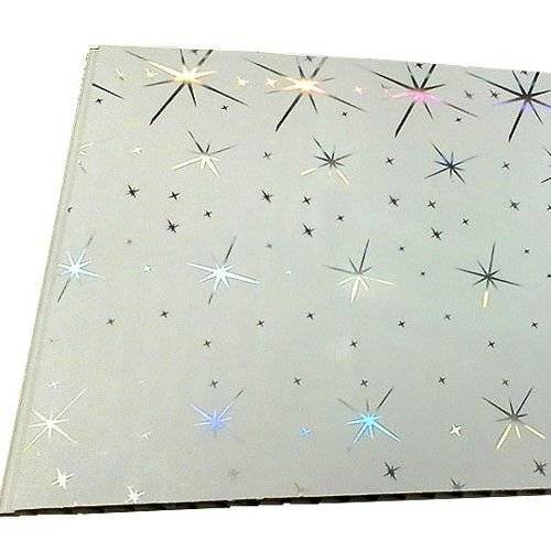 Декоративная панель ПВХ Апласт Голография Галактика 300x25x0.8