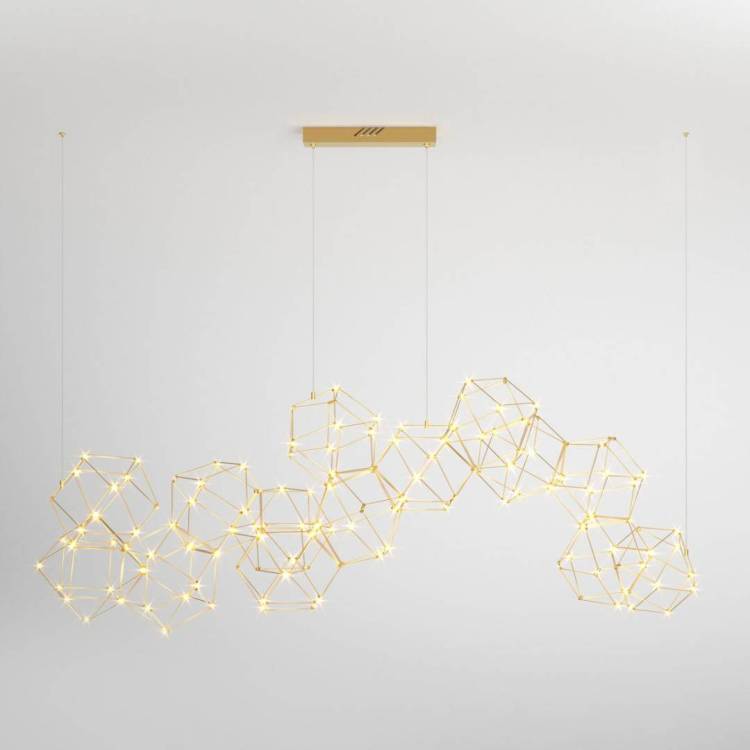 Подвесной светодиодный светильник Eurosvet Uma 90168/14 медь