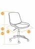 Кресло компьютерное Tetchair Style 13570 бордовый фото 12