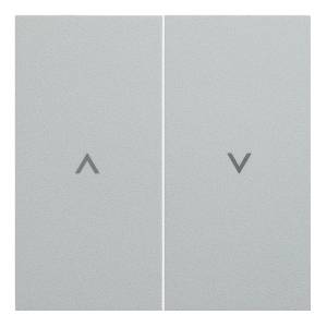 Клавиши выключателя для жалюзи Rikett 35613 SV серебро