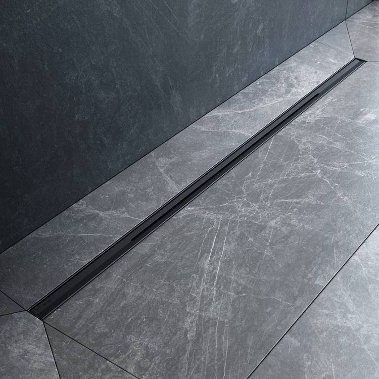 Душевой лоток Am.Pm MasterFlow W01SC-S11-100-05BM универсальный затвор Slim line 100см, черный матовый
