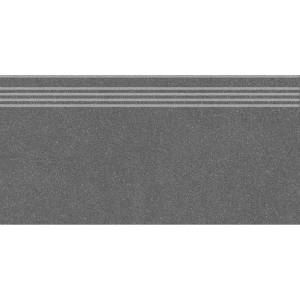 Ступень Kerama Marazzi Джиминьяно DD254320R/GR Антрацит Матовый Обрезной 30x60