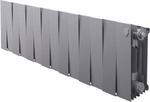 Радиатор биметаллический Royal Thermo Piano Forte 200 silver satin, 14 секций