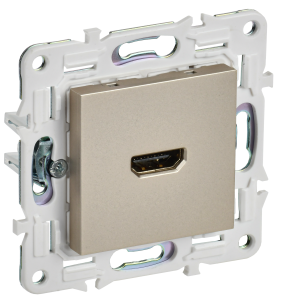 Розетка HDMI IEK Skandy SK-H10-K37 шампань