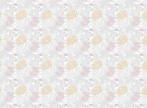 3D Фотообои Artegrafico «Нежный узор с хризантемами» PRV-044 песок