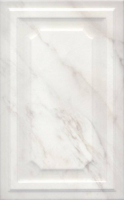 Керамическая плитка Kerama Marazzi Гран Пале 6357 белый панель 25x40