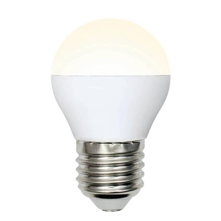 Лампа светодиодная Uniel Multibright LED-G45-6W/WW/E27/FR/MB PLM11WH