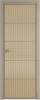 Межкомнатная дверь Profil Doors 5 AX цвет профиля Никель матовый, стекло безопасное 6 мм мору золото 600x2000