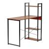Стол письменный Bradex Home Frame FR 0692 дерево лофт, чёрный 100x45x110 фото 6