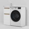 Мебель для ванной AM.PM X-Joy 40 L под стиральную машину фото 4