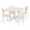 Стол Tetchair Stefano 20577 ivory white 90x77x90 фото 8