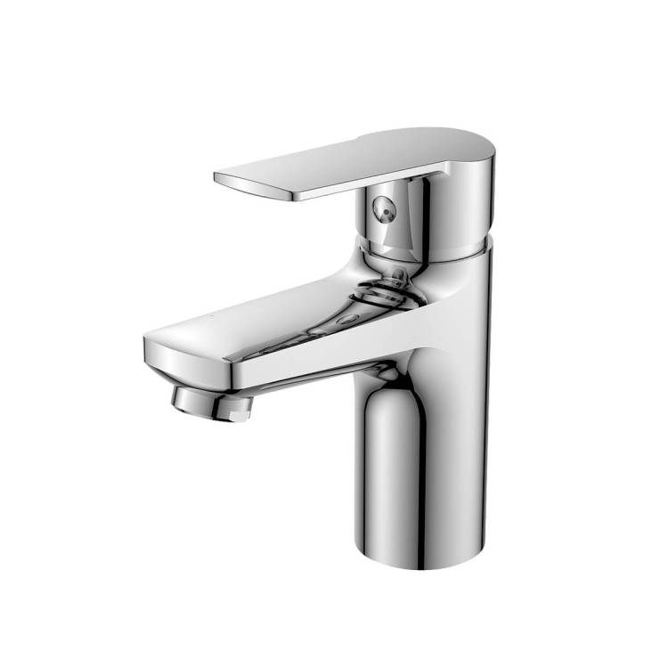 Смеситель для умывальника Decoroom DR22 DR22011 одноручный для умывальника монолитный Хром