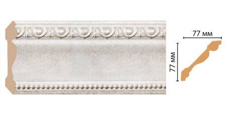Плинтус потолочный DECOMASTER 154-19D 240x7.7x7.7