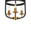 Подвесной светильник Lumina Deco Berling LDP 8024-3 BK+MD фото 3