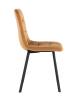 Набор из 4 стульев Stool Group Chilly OS-2011-V seat HLR-43 DUAL X4 терракотовый, велюр фото 4