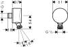 Душевой комплект Hansgrohe Raindance Select E 300 (3 jet) 26468000 + 26630000 + 27506000 + 15760000 + 15764000 фото 16