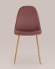 Стул Stool Group Валенсия SN OS-001-V HLR-44 DUAL пыльно-розовый, велюр фото 4