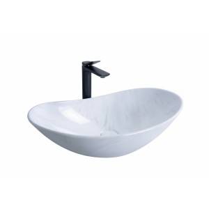 Раковина Gid Lago 54468 Ws9811 60 см, под камень, глянцевая