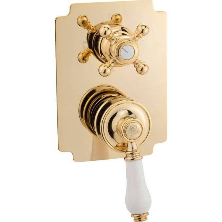 Смеситель для ванны Migliore Ermitage 18633 с внутренней частью, золотой