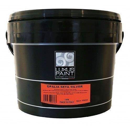 Декоративная краска Luxus Paint Opalia Seta silver 2.5 л