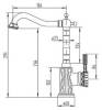 Смеситель для кухни Zorg Antic A 109K-BR фото 2